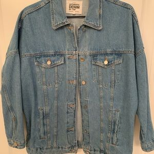 New Zara oversized denim jacket